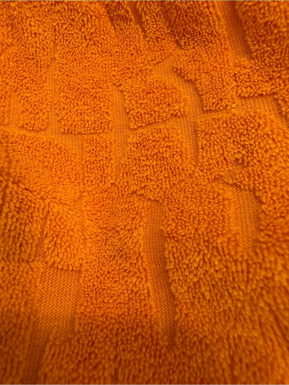 Jordan Kids Orange Terry Bucket Hat with White Jumpman